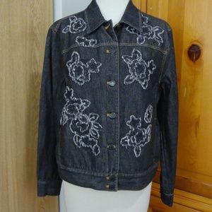NWOT Jones New York Sport Denim Jacket Medium